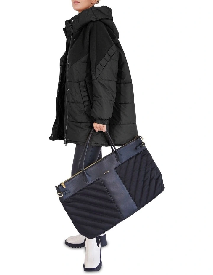 Say It Again Quilted Jacket in Black image 2
