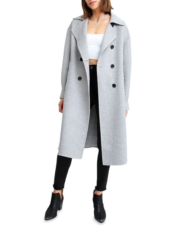 Dream Lover Loose Fit Wool Blend Coat image 1