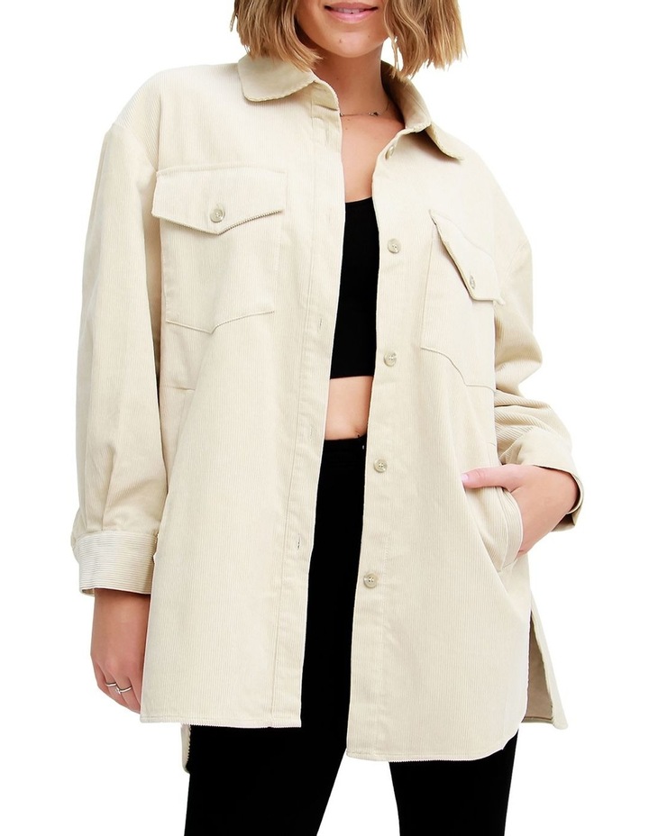 women corduroy shacket