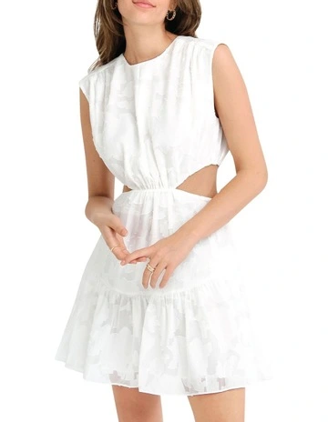Lovesick Mini Dress In White