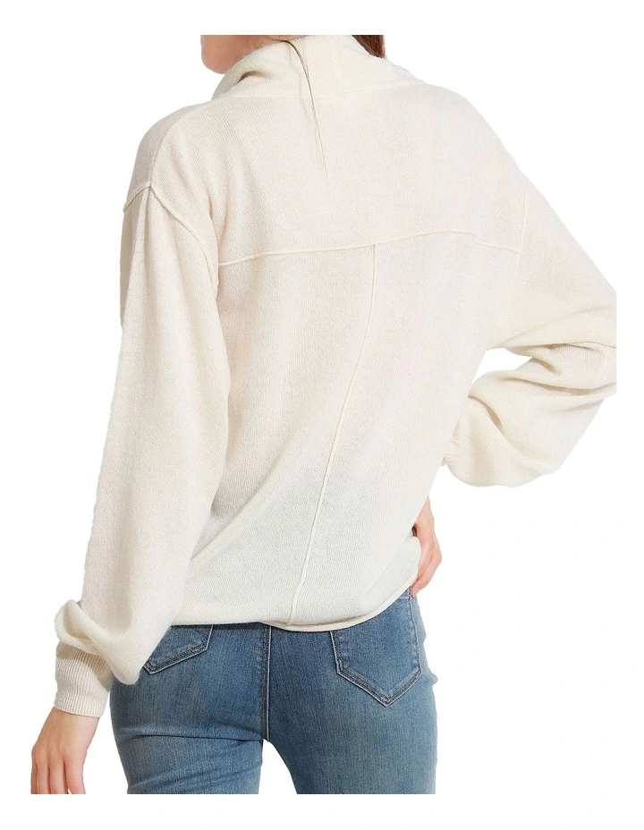 Simple Pleasures Cashmere Knit in Cream image 3