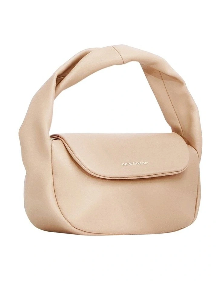 Twisted Hearts Clutch in Cappuccino image 2