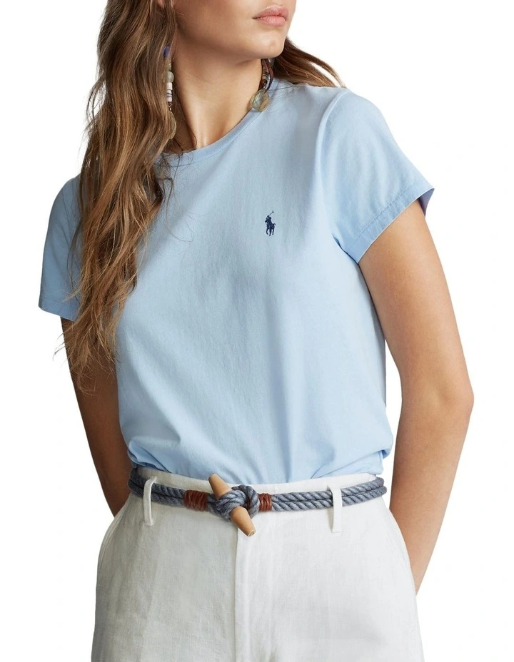 ralph lauren cotton jersey crewneck tee