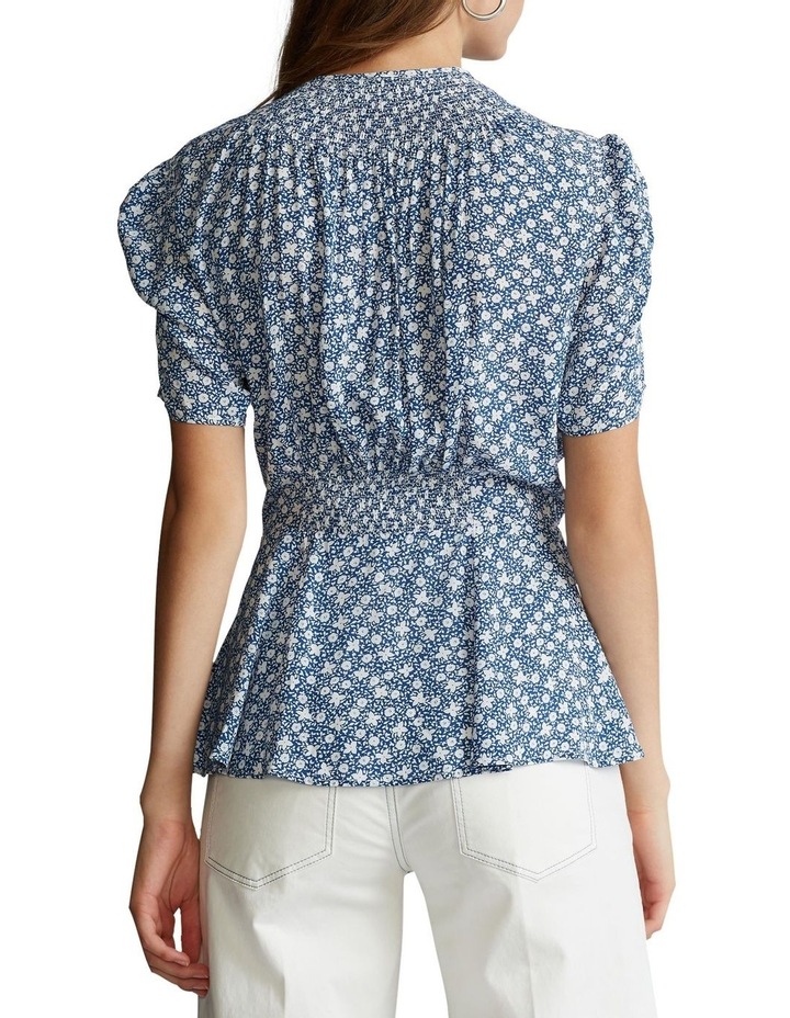 Polo Ralph Lauren Crepe Peplum Blouse | MYER