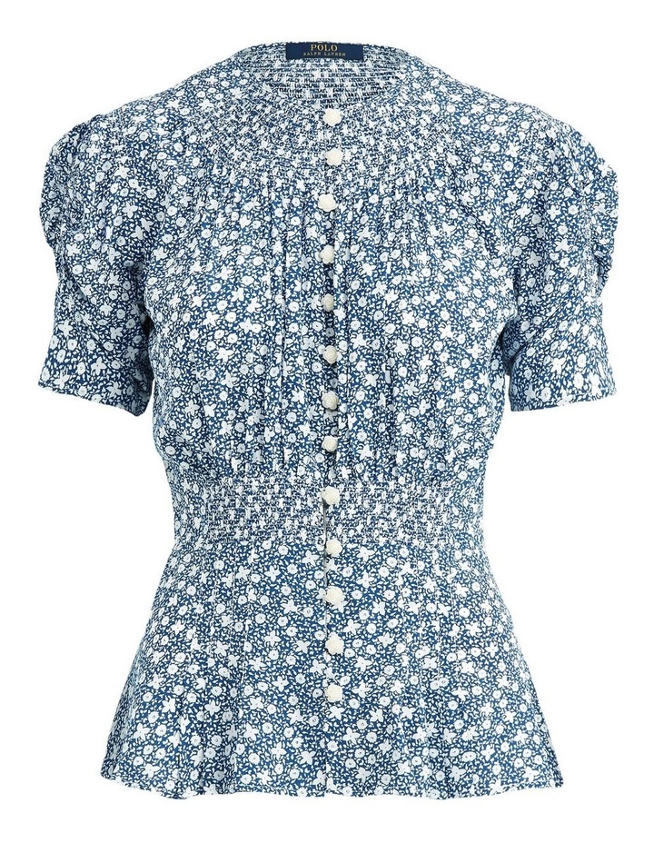 Polo Ralph Lauren Crepe Peplum Blouse | MYER