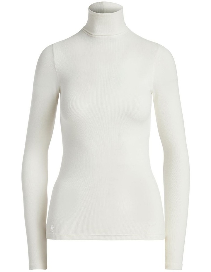 black and white polo sweater