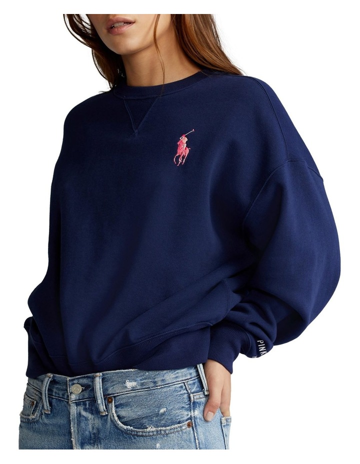 Ralph lauren pink pony sweater clearance
