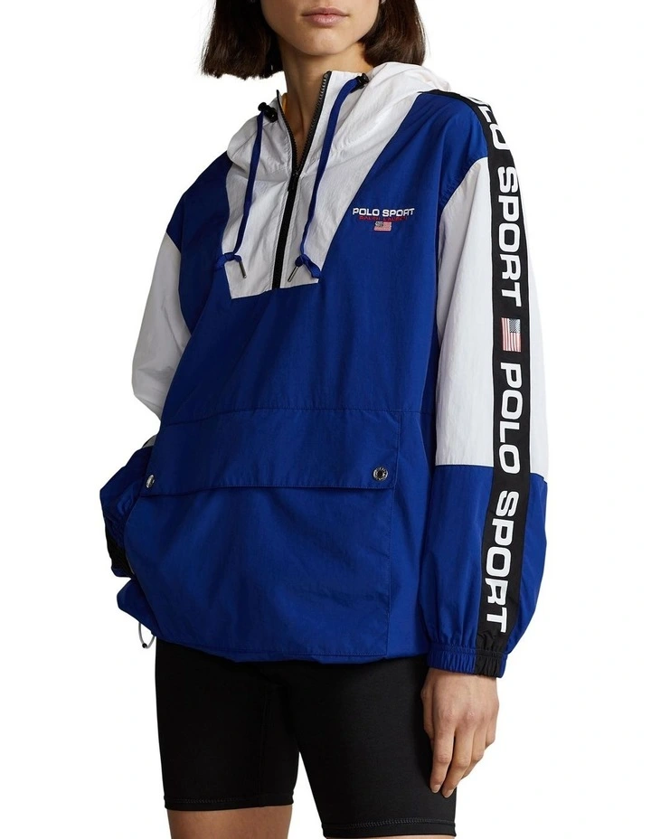 Polo Sport Water-Repellent Windbreaker White image 1