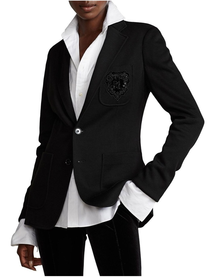 beaded formal jacket