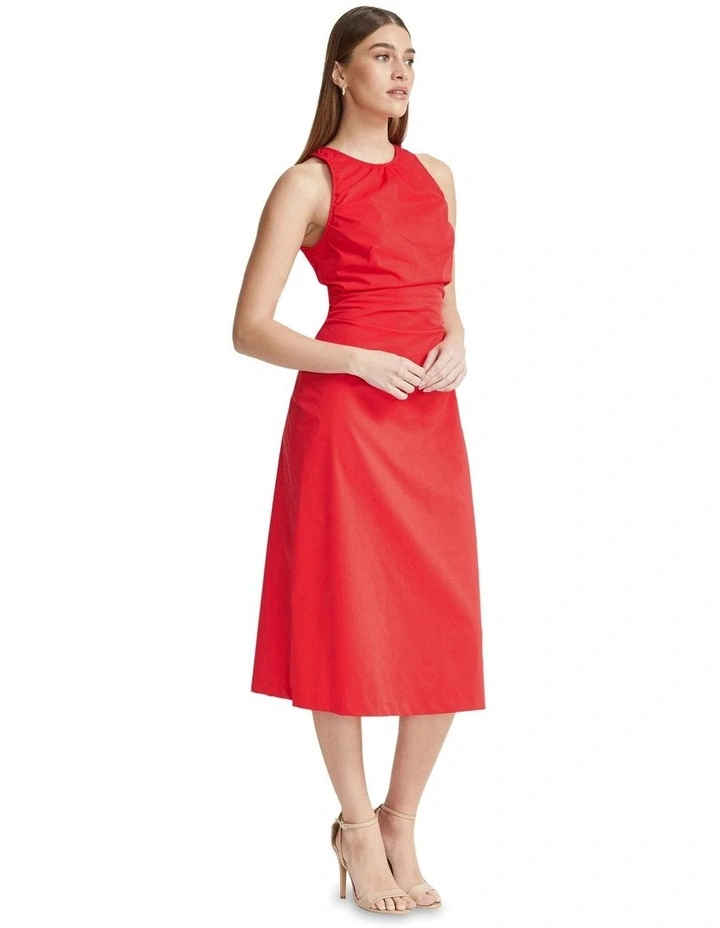 Reece Dress in Red image 2