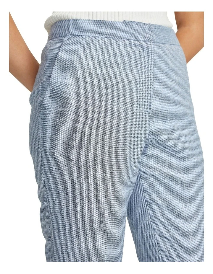 Charla Eco Suit Pants in Blue image 6