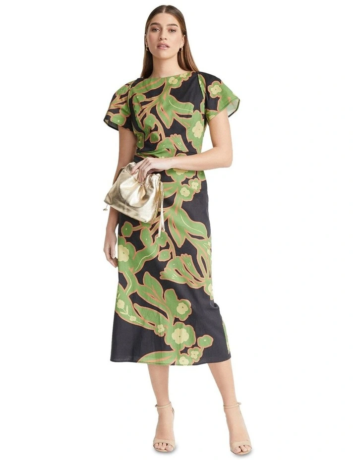 Eloise Porcelain Vines Blue Dress main image 1