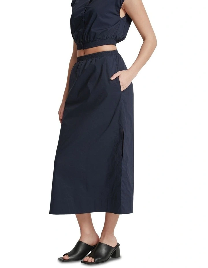 Brook Skirt in Navy image 2