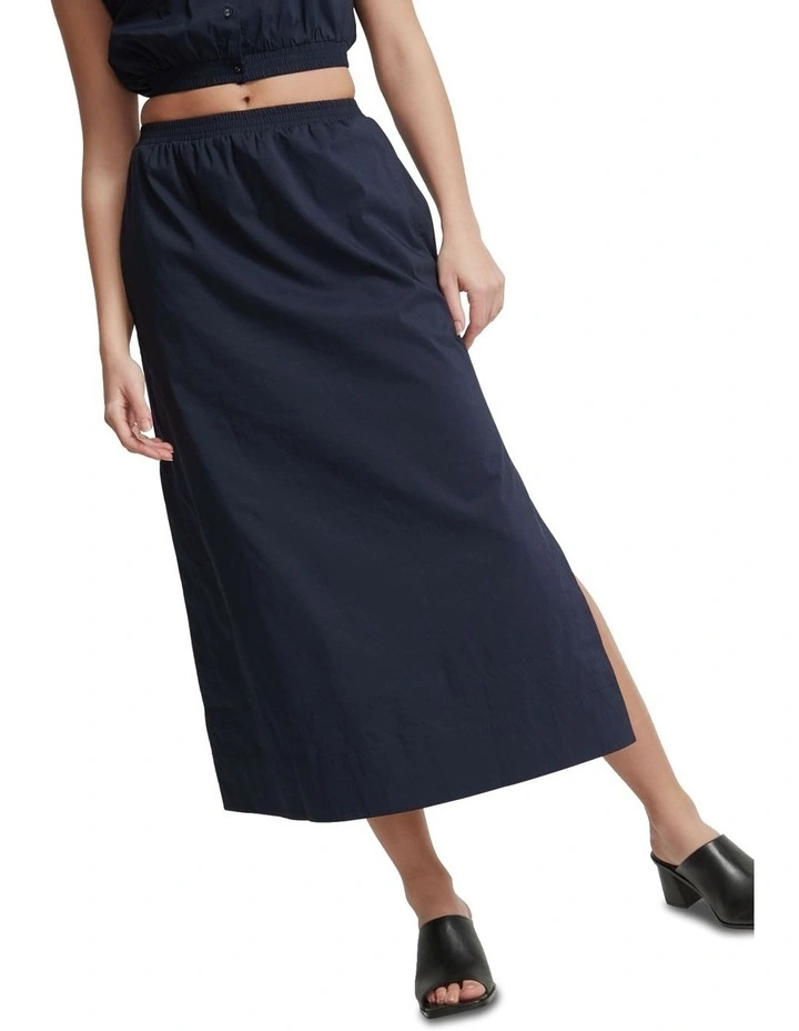 Brook Skirt in Navy image 4