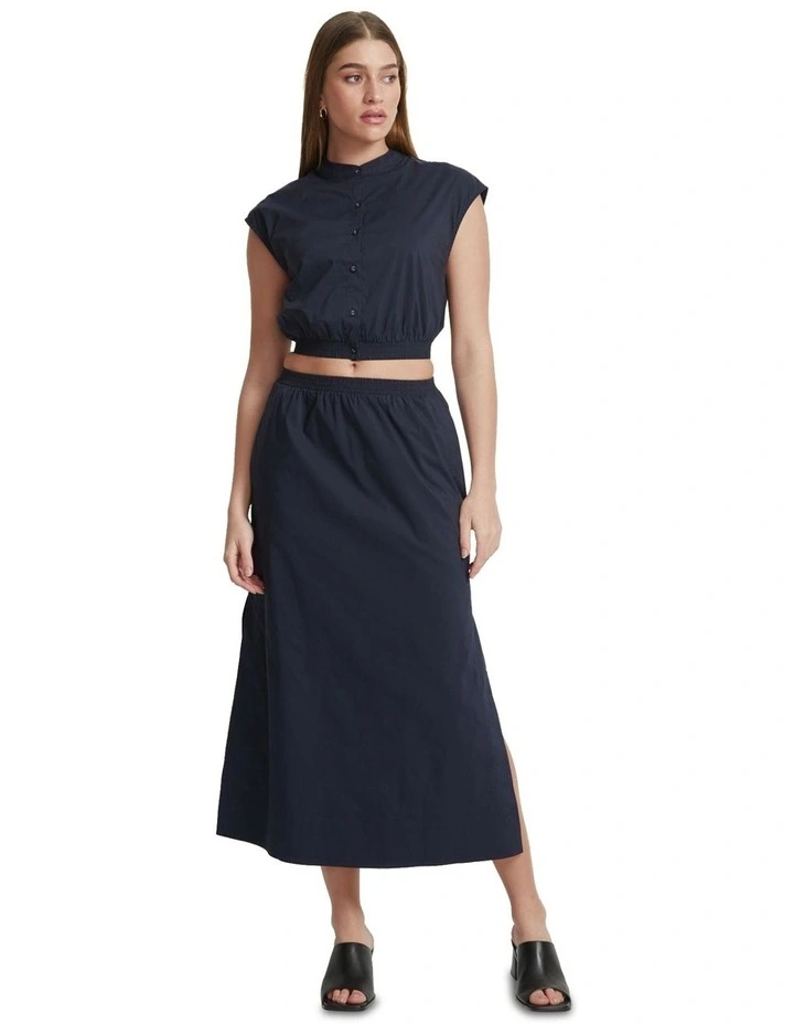Brook Skirt in Navy image 5