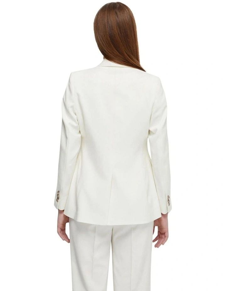 Ebony Suit Jacket in Ivory image 3