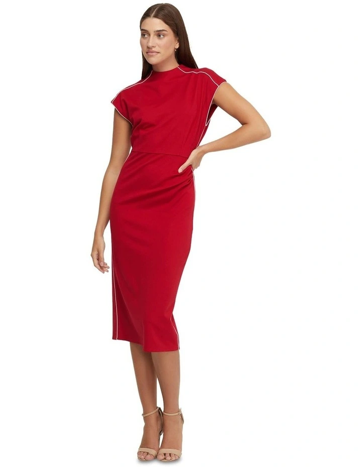 Elena Ponti Dress in Red image 1