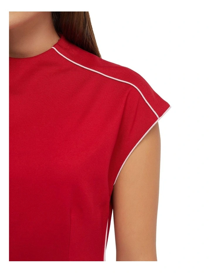 Elena Ponti Dress in Red image 5