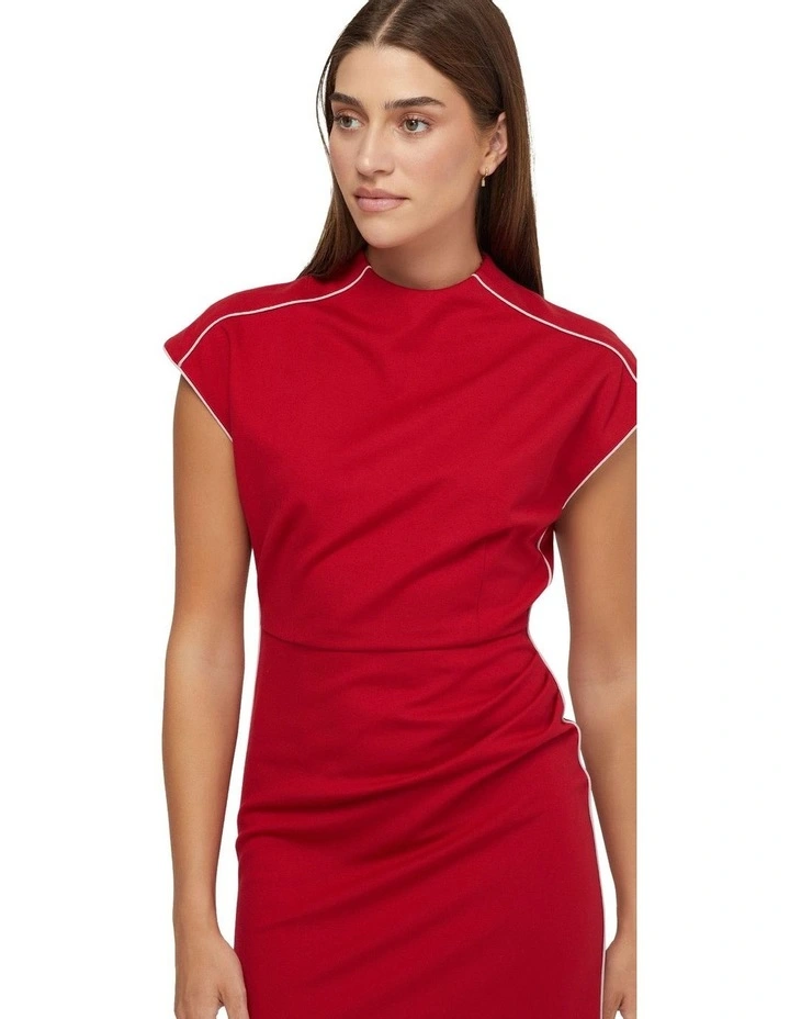 Elena Ponti Dress in Red image 6