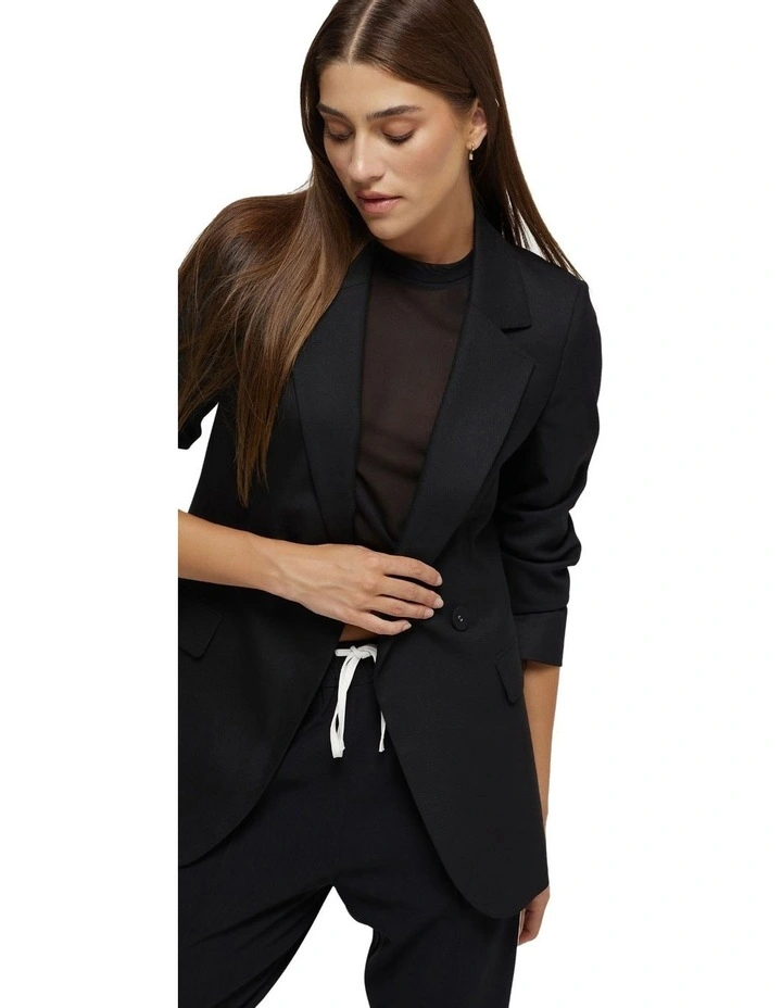 Raffi Eco Jacket in Black image 4