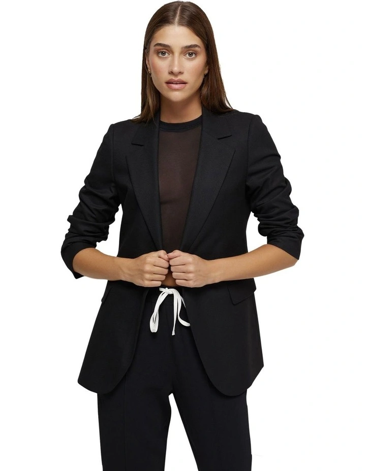 Raffi Eco Jacket in Black image 5