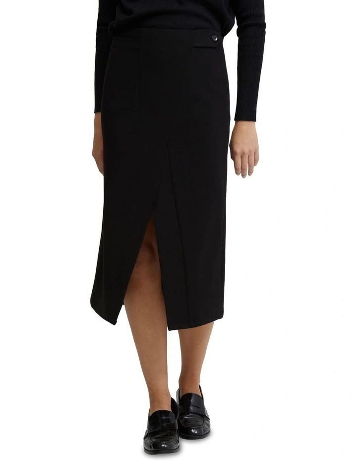 Saskia Skirt in Black image 2