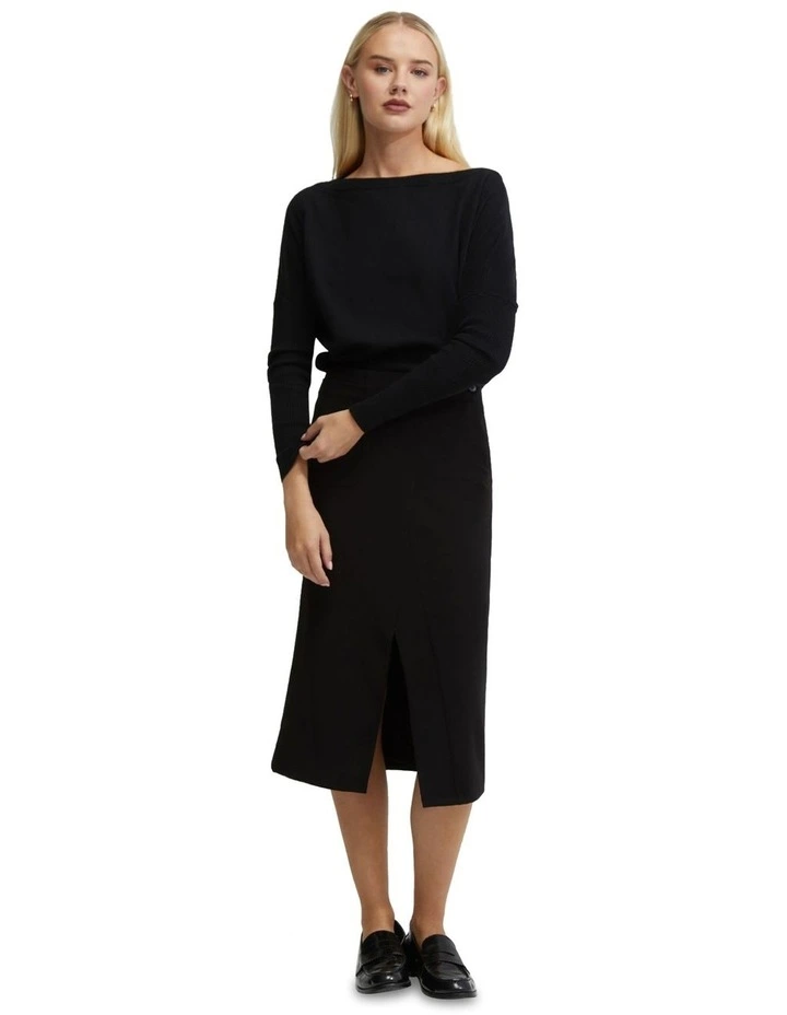 Saskia Skirt in Black image 5