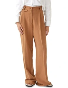 Nikita Stretch Wide Leg Pants in Camel
