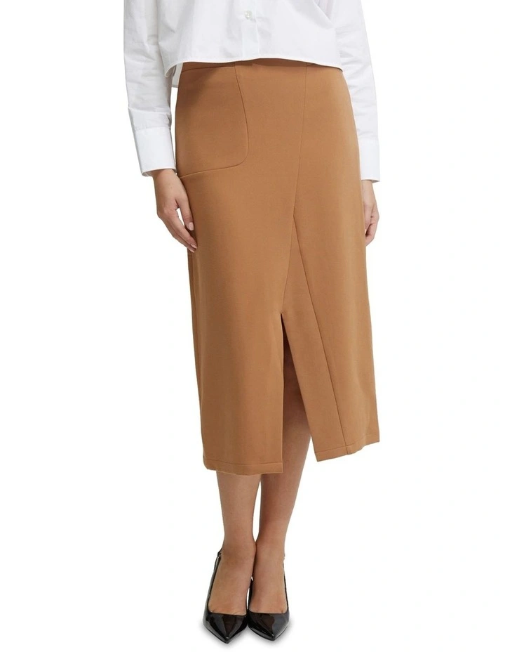 Saskia Skirt in Camel image 1