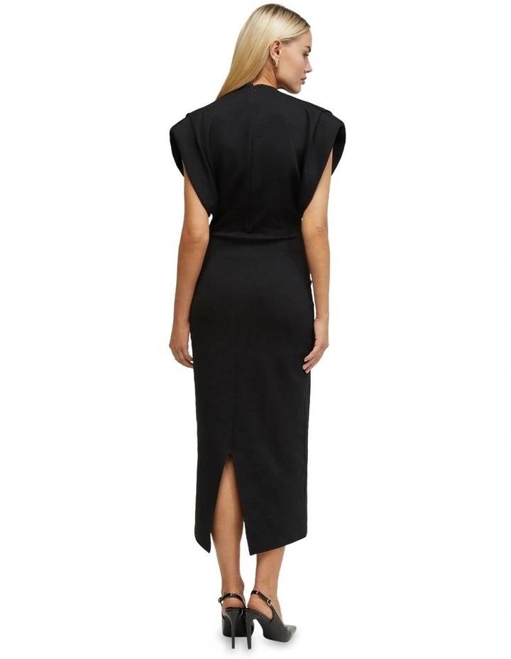 Genevieve Dress in Black image 2