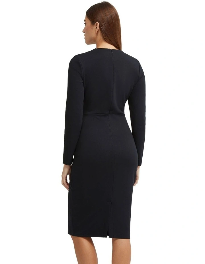 Victoria Dress in Black image 2