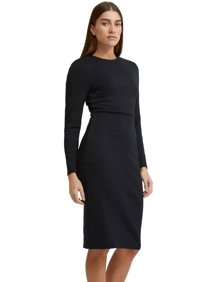 Victoria Dress in Black image 3