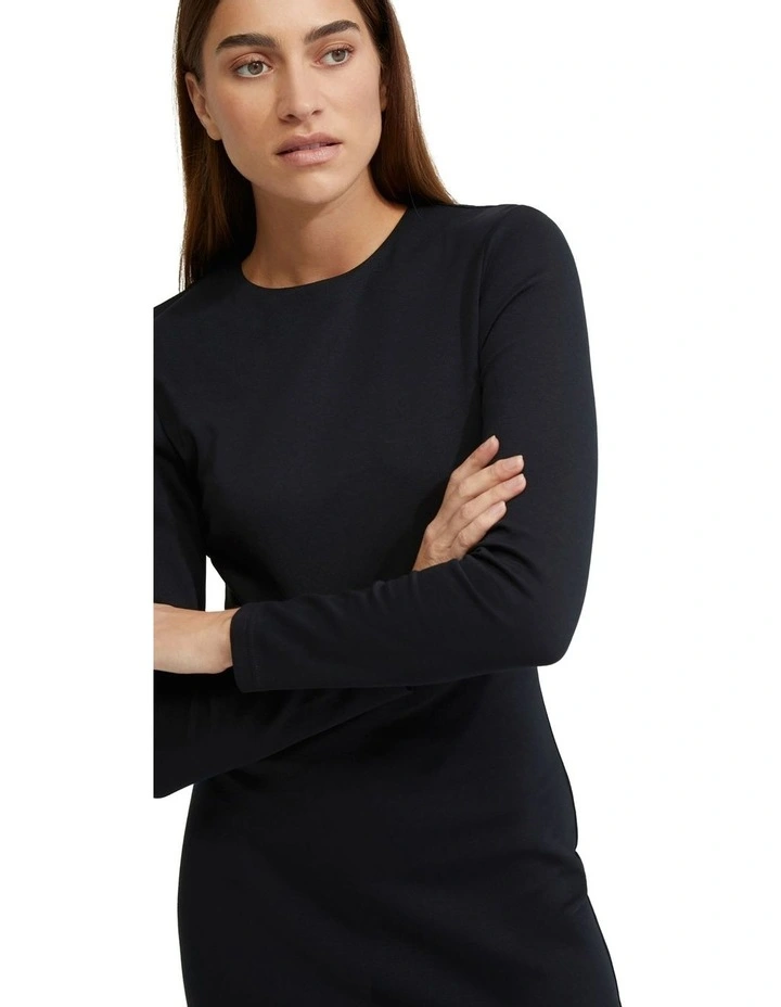 Victoria Dress in Black image 4