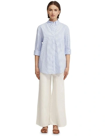 Vicky Striped Shirt in Blue