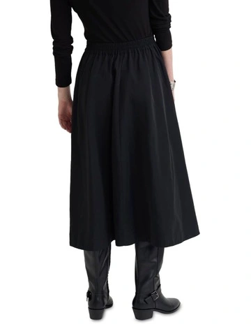Jess Full Skirt in Black