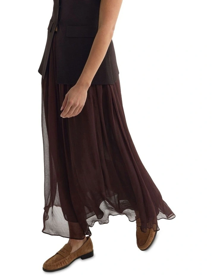 Nova Full Skirt in Chocolate image 4