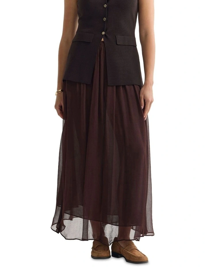 Nova Full Skirt in Chocolate image 5