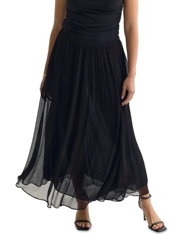Nova Full Skirt in Black image 4