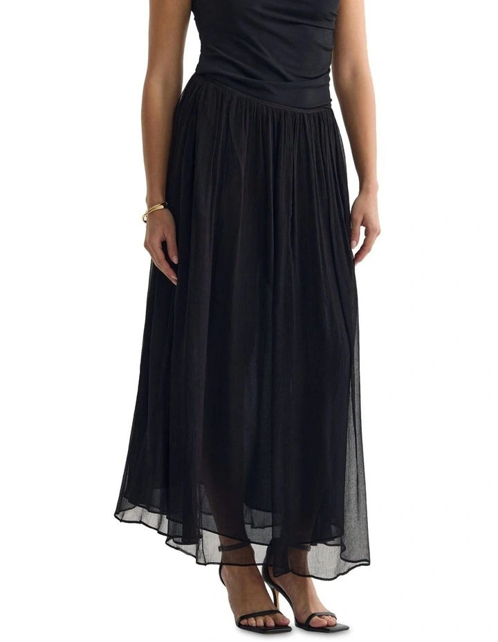Nova Full Skirt in Black image 5