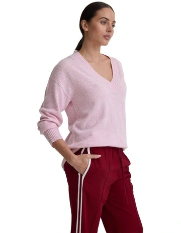 Astrid V Neck in Pink