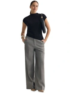 Penelope Knit Top in Jet Black