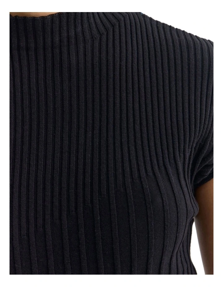 Penelope Knit Top in Jet Black image 6