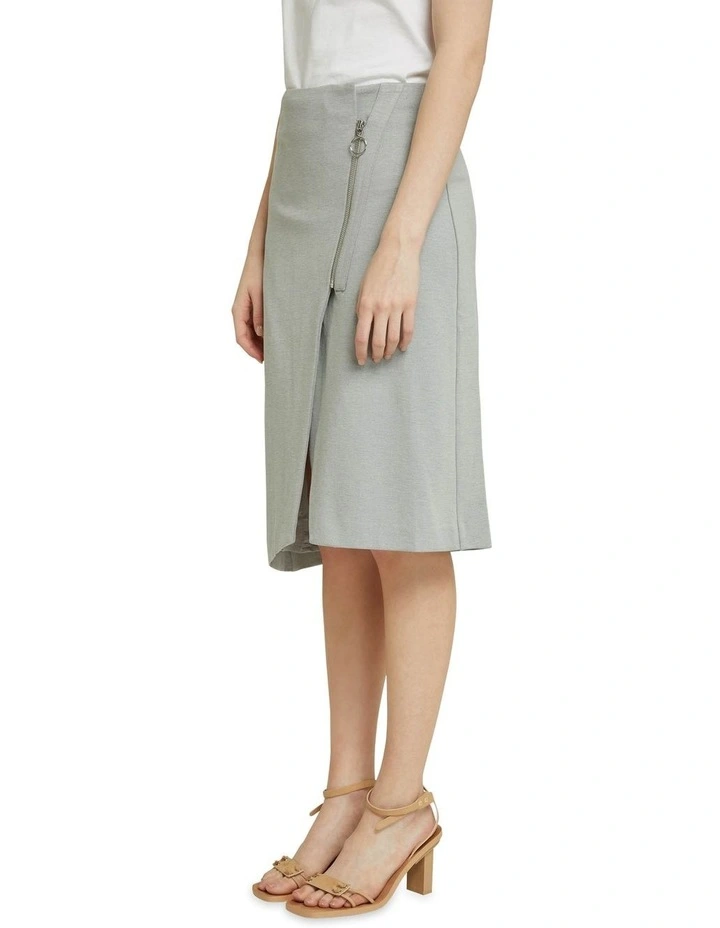 Frankie Ponti Zip Detail Skirt image 2