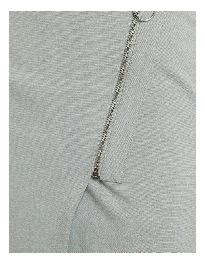 Frankie Ponti Zip Detail Skirt image 6