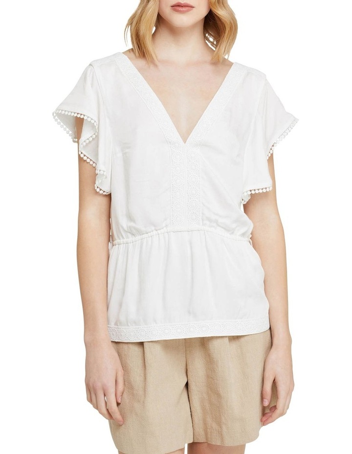Bianka Lace Trim Top