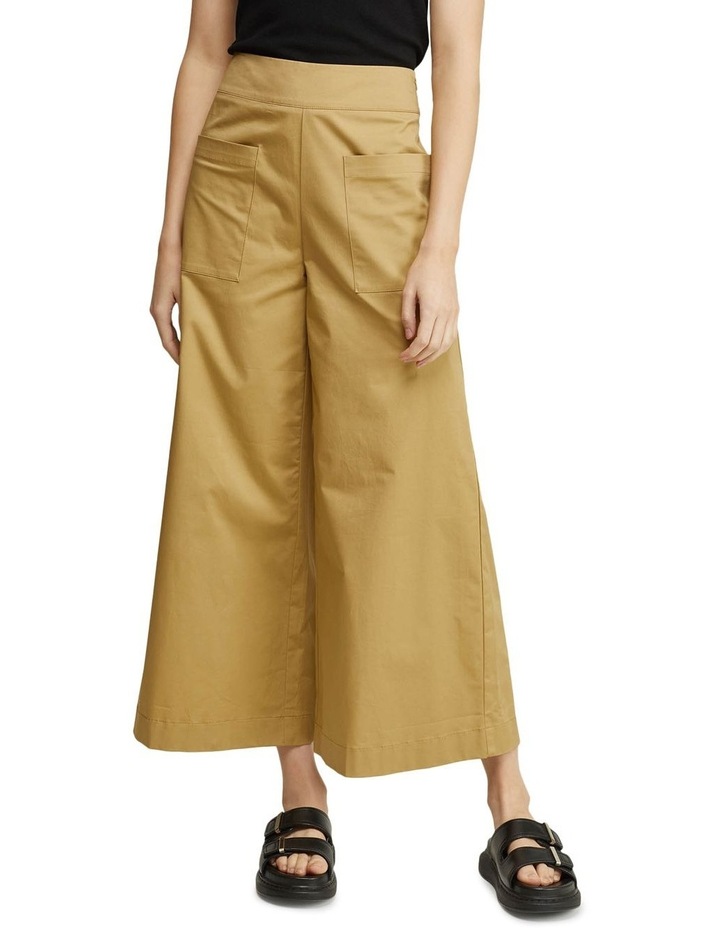 Billi Patch Pocket Pants Tan