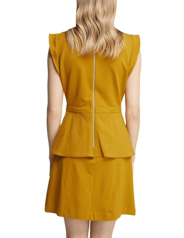 Vera Ponti Peplum Mini Dress image 3