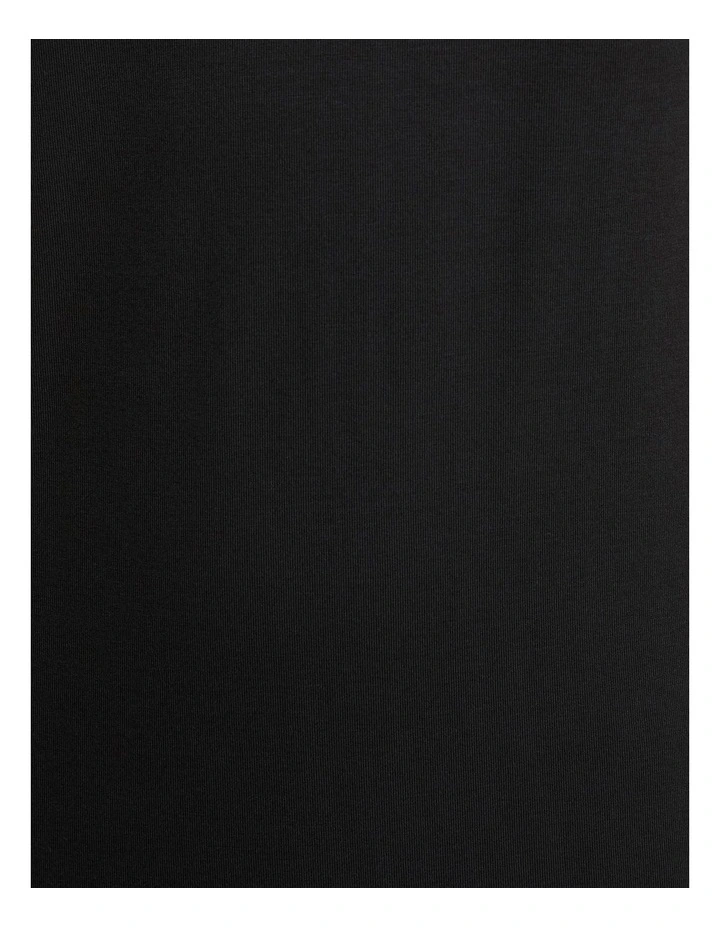 Charlotte Cap Sleeve Knit Dress Black image 6