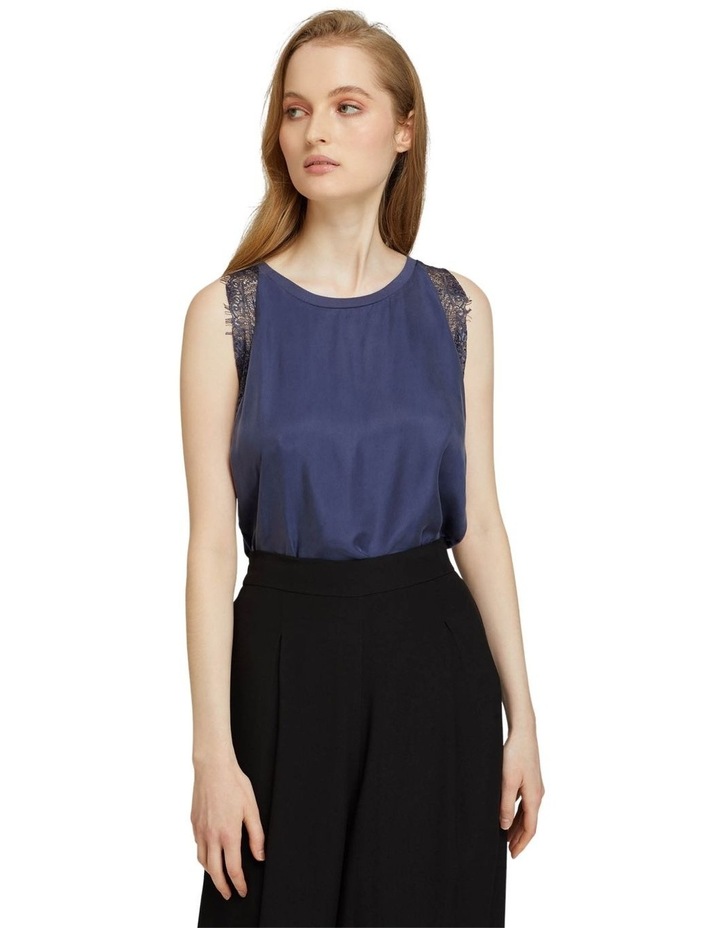 Kitty Lace Trim Tank