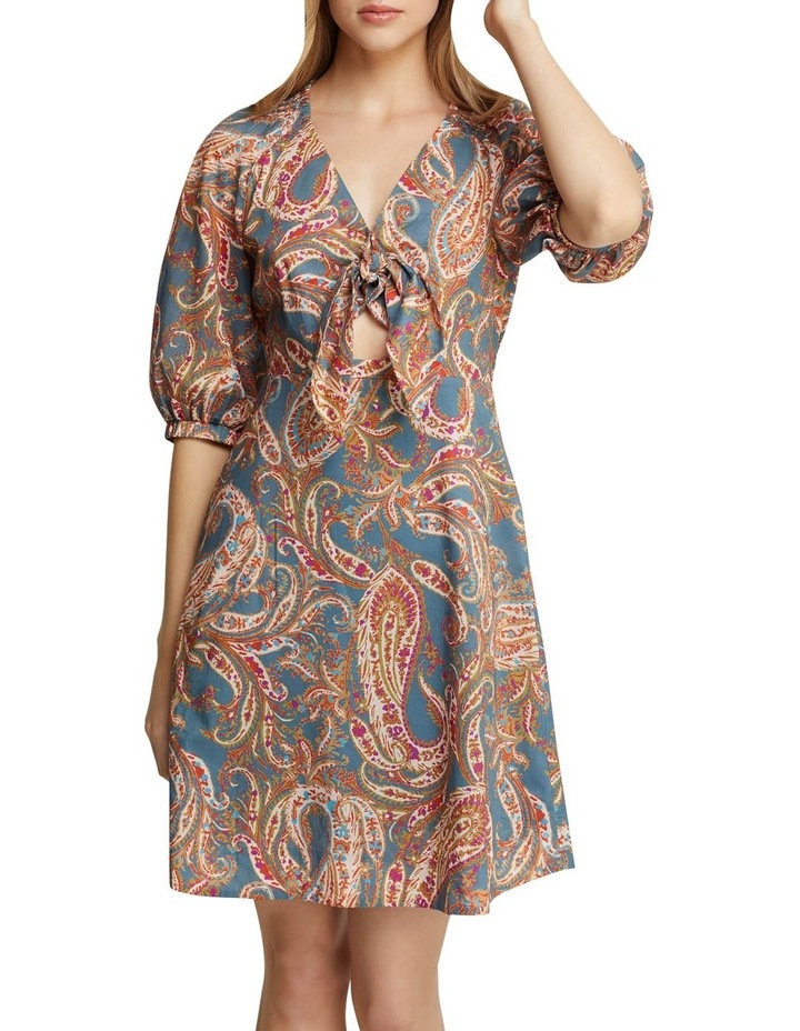 Dena Cotton Paisley Print Dress